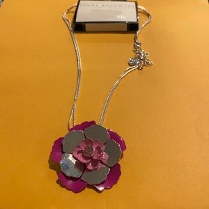 Dana Buchman fuchsia flower chocked 17”